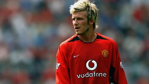 David Beckham en el Manchester United