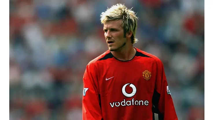 David Beckham en el Manchester United
