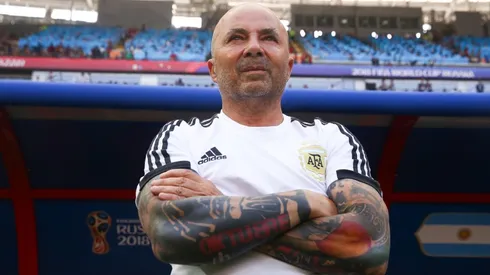 Rojo recuerda el paso de Sampaoli en la Albiceleste