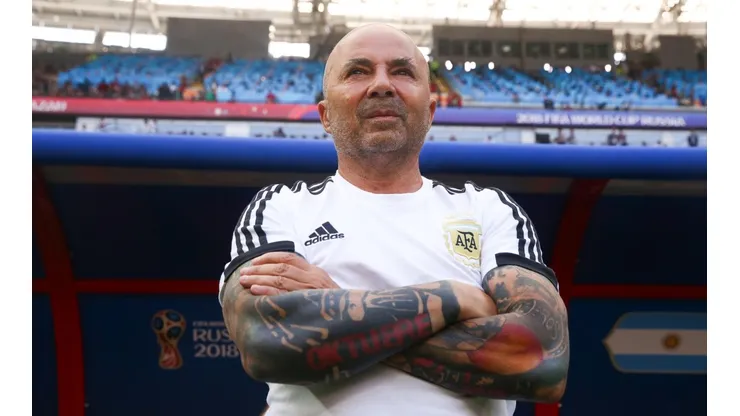 Rojo recuerda el paso de Sampaoli en la Albiceleste