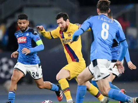 Ex Barcelona enciende la serie de Champions con Napoli