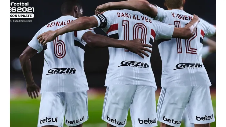 Sao Paulo es equipo partner de eFootball PES 2021