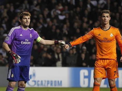 CR7 a Casillas: "Un orgullo compartir grandes momentos contigo"