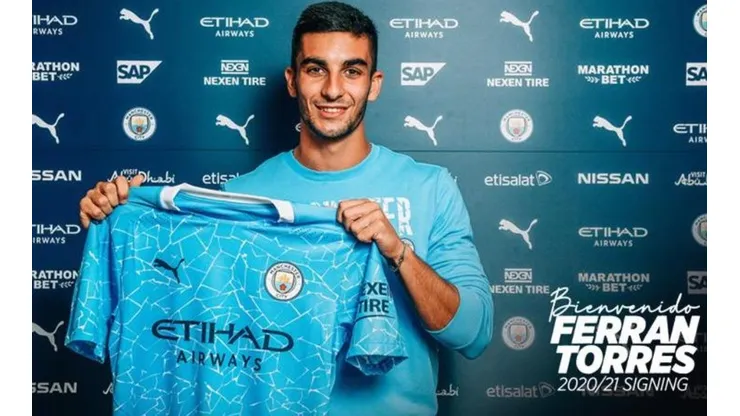 Ferran Torres es el nuevo jugador del City