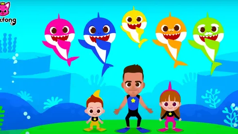 Una versión animada de Luis Fonsi protagoniza el nuevo video de "Baby Shark", para "Mini Stars".