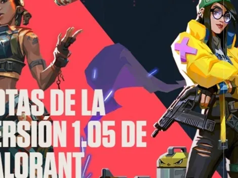 Mira notas del parche 1.05 de Valorant