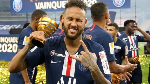 Neymar cumplió tres años en el PSG