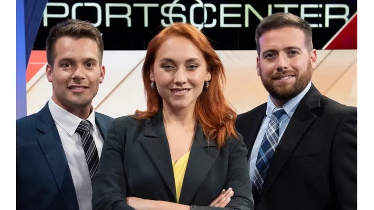 Grace Lazcano, Pablo Ramos y Claudio Alfaro se hacen cargo de las dos ediciones de SportsCenter para ESPN 2 en Chile.