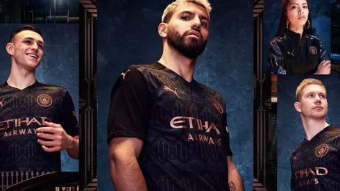 El City presenta su nueva indumentaria para la temporada 2020-21.
