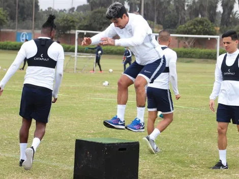 Pato Rubio entrena por primera vez en Alianza Lima