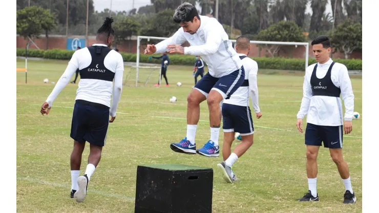 Primer entrenamiento de Pato Rubio