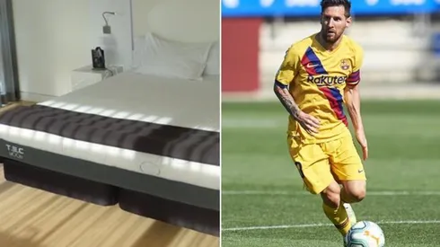 El artillero del Barça habría desembolsado 1.000 euros por cada colchón anti viral para él y su familia.