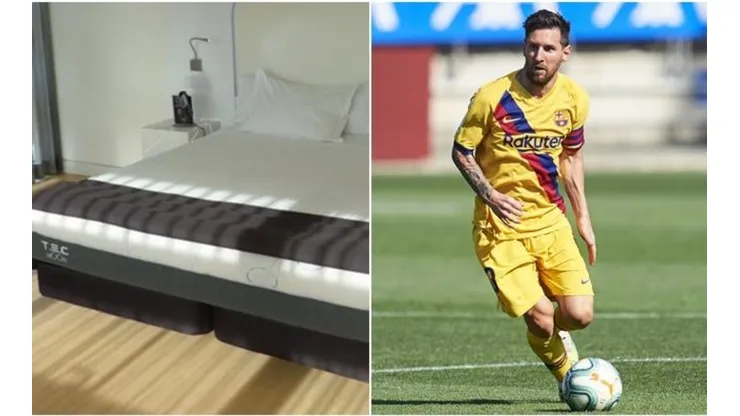 El artillero del Barça habría desembolsado 1.000 euros por cada colchón anti viral para él y su familia.