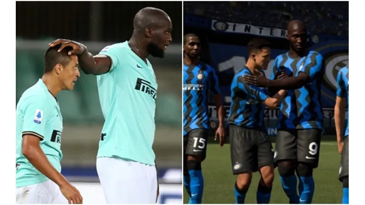 Alexis fue protagonista en la alianza entre Inter y EA Sports.