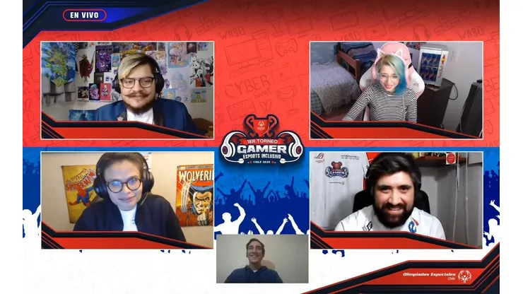 Con mucha emoción se llevó a cabo el primer Torneo de eSports Inclusivo de Olimpiadas Especiales Chile.