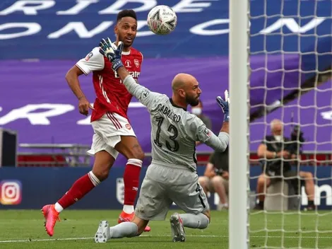 Video: Una obra maestra de Aubameyang hace gritar a Arsenal