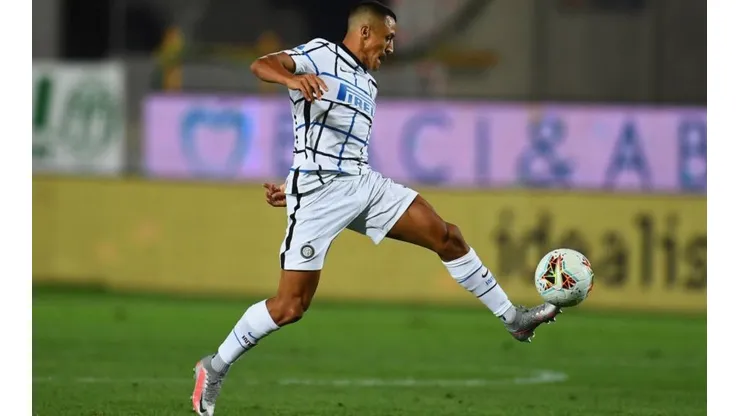 Inter de Milán celebró en Bérgamo con Alexis Sánchez en cancha