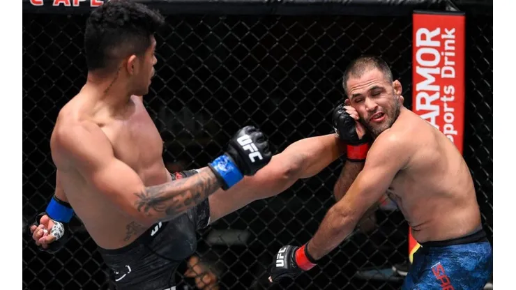 Martínez consiguió un tremendo triunfo ante Saenz en el UFC Vegas 5