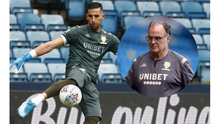 Kiko Casilla y Bielsa en Leeds United.