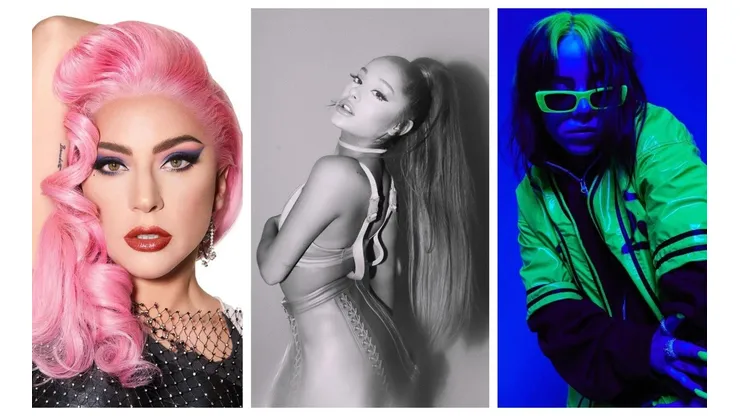 Lady Gaga, Ariana Grande y Billie Eilish están entre las favoritas de los MTV VMAs 2020.