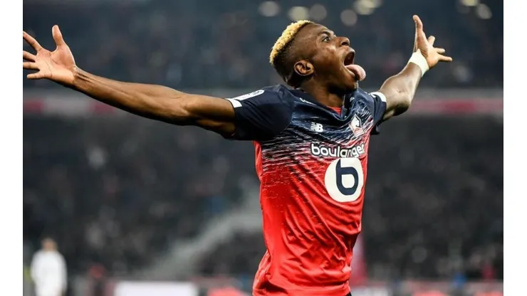 Victor Osimhen se cambia de Lille a Napoli