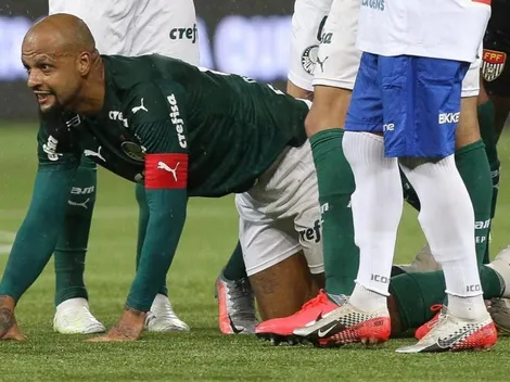 Nuevo show de Felipe Melo: Gol y burla a los rivales