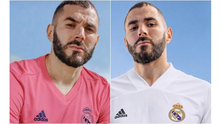 Las nuevas camisetas del Real Madrid.
