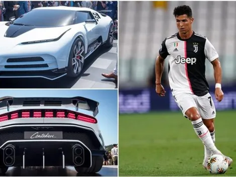 CR7 impacta con un Bugatti Centodieci de 8,5 millones de euros
