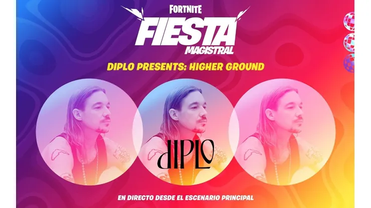 Diplo se presenta con un concierto en Fortnite