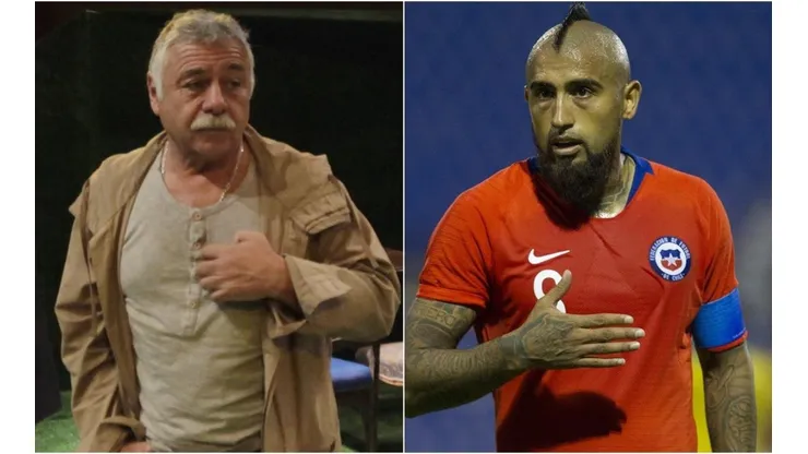 Arturo Vidal y Carlos Caszely.