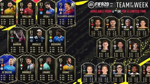Equipo de la semana de FIFA 20