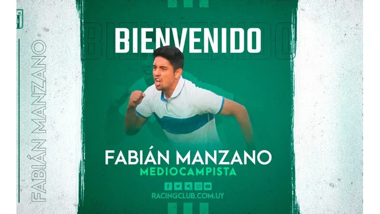 Fabián Manzano parte a Uruguay