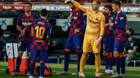 Ter Stegen no ha querido renovar con el Barcelona porque no está contento con los capitanes