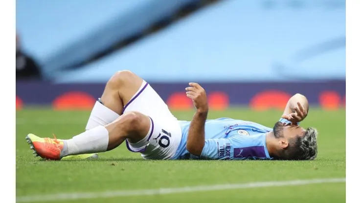 Sergio Agüero no estará ante Real Madrid