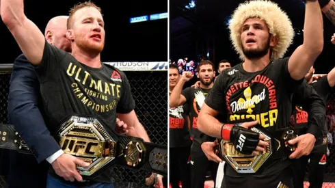 Justin Gaethje buscará romper el invicto de Khabib Nurmagomedov y quitarle el cinturón de UFC