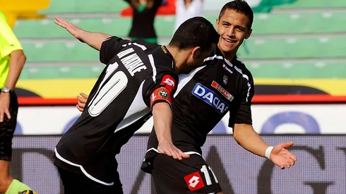 Alexis Sánchez llevó a Antonio di Natale a convertirse en goleador de la Serie A en la temporada 2010/11 de la liga italiana