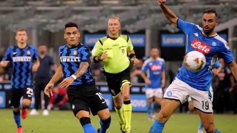 Lautaro Martínez marcó un tanto de gran factura en Inter