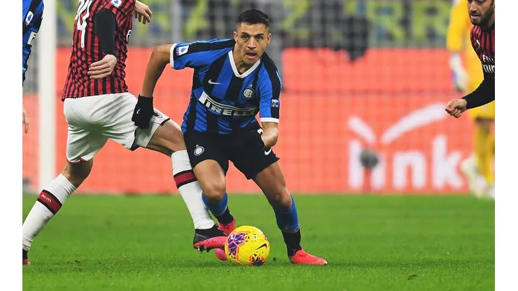 Alexis Sánchez suma cuatro goles y diez asistencias en la presente temporada con el Inter de Milán
