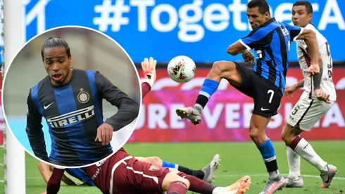 Álvaro Pereira le tiene fe a Alexis Sánchez en el Inter