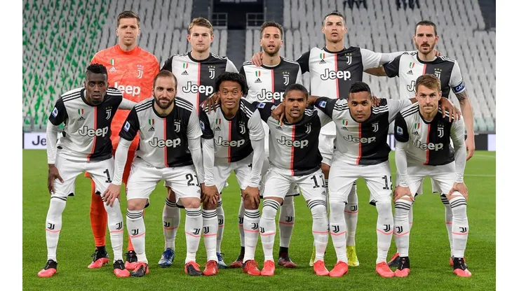 Formación de la Juventus campeón 2019-2020