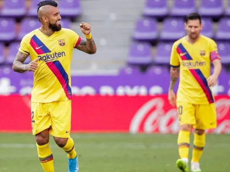 Vidal enamora a hinchas del Barça que ruegan porque se quede