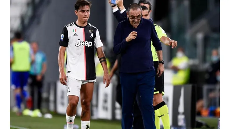 Dybala es duda para jugar la Champions League.