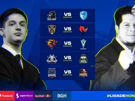 Mira los duelos de esta jornada en Liga de Honor Entel