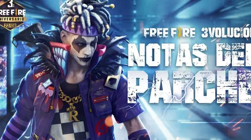 Mira las Notas del Parche 3VOLUCIÓN de Free Fire