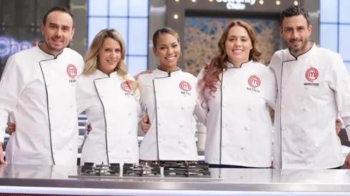 El top 5 de "Masterchef Celebrity" en pleno.