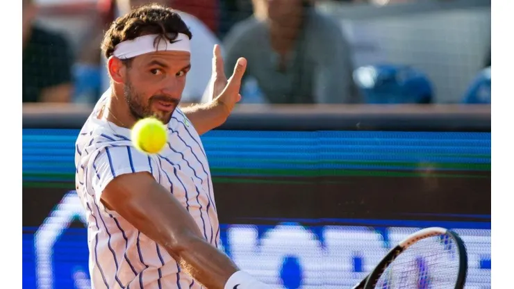 Grigor Dimitrov se contagió mientras jugaba el Adria Tour