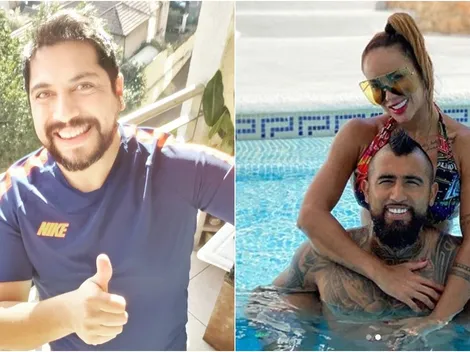 Rodrigo Herrera sale en defensa de Arturo Vidal