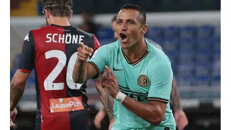 Alexis Sánchez ha sido la figura del Inter de Milán después del receso y ahora podrá jugar la totalidad de la temporada