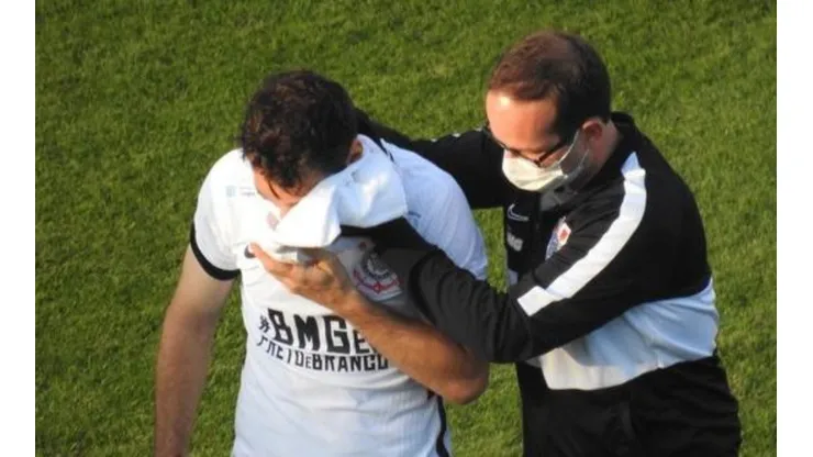 Boselli se rompió el rostro
