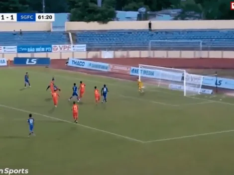 Video: El alucinante gol perfecto de chilena en Vietnam